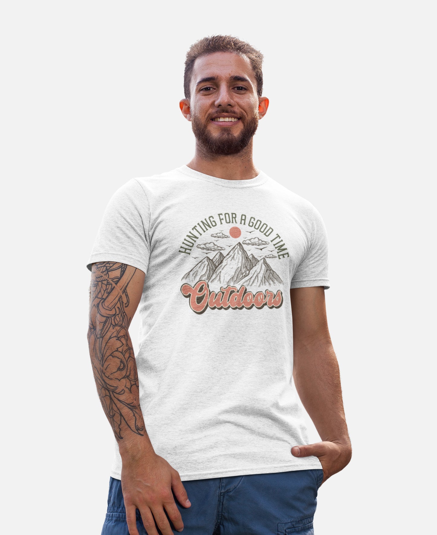 Hunting For A Good Time Hunting T Shirt - Tee For Hunter - White - Up To 4XL