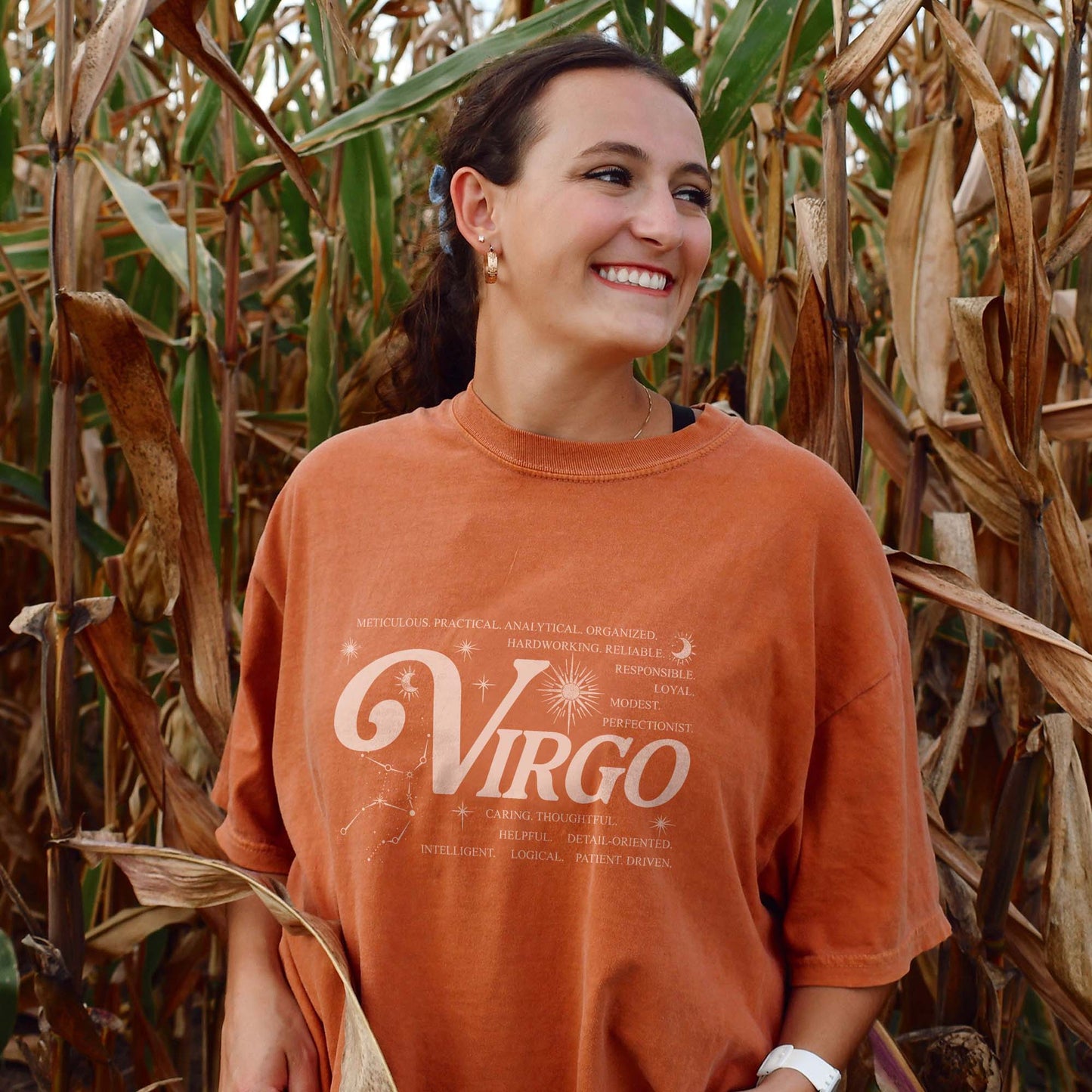 Virgo Zodiac Astrology T-Shirt | Comfort Colors 1717 Graphic Tee